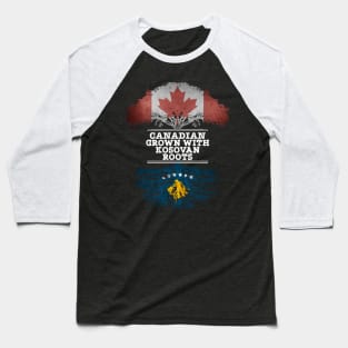 Canadian Grown With Kosovan Roots - Gift for Kosovan With Roots From Kosovo Baseball T-Shirt